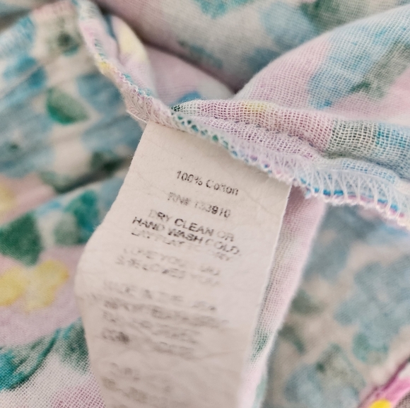 Show Me Your Mumu Leslie Top Violet's Garden Floral Size M Pink Blue Color - Picture 12 of 16